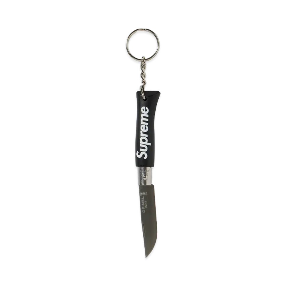 Supreme x Opinel No. 4 Knife Keychain "Black"