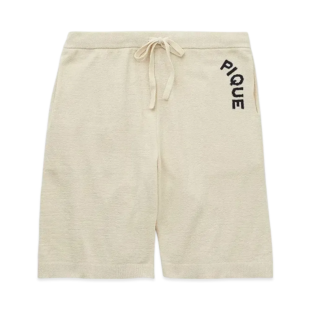 GELATO PIQUE Homme Air Moco Pique Logo Jacquard Shorts "Cream"