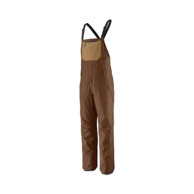 Patagonia Men's Powder Town Bibs "Moose Brown"