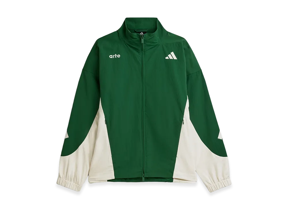 adidas x Arte Antwerp Z.N.E. Material Mix Full-Zip Track Top "Amazon Green/Off White"