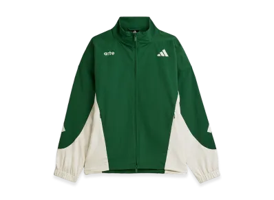 adidas x Arte Antwerp Z.N.E. Material Mix Full-Zip Track Top "Amazon Green/Off White"