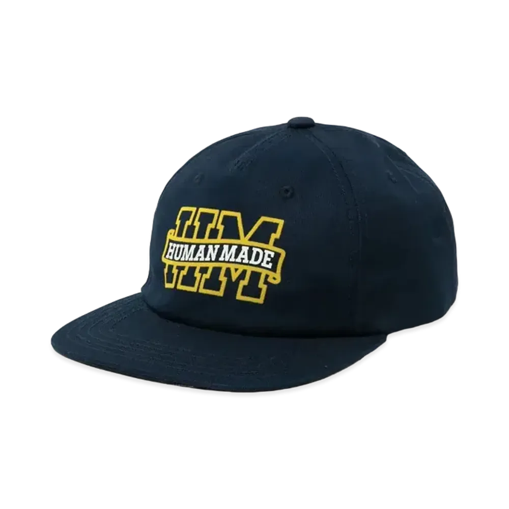 HUMAN MADE 5 Panel Twill Cap #1 "Navy"