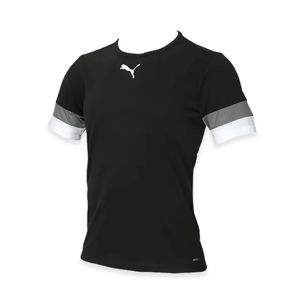 PUMA teamRISE Match Shirt "Puma Black/Smoked Pearl"