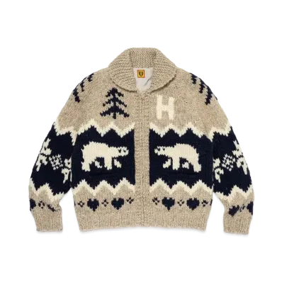 HUMAN MADE Polar Bear Cowichian "Beige"