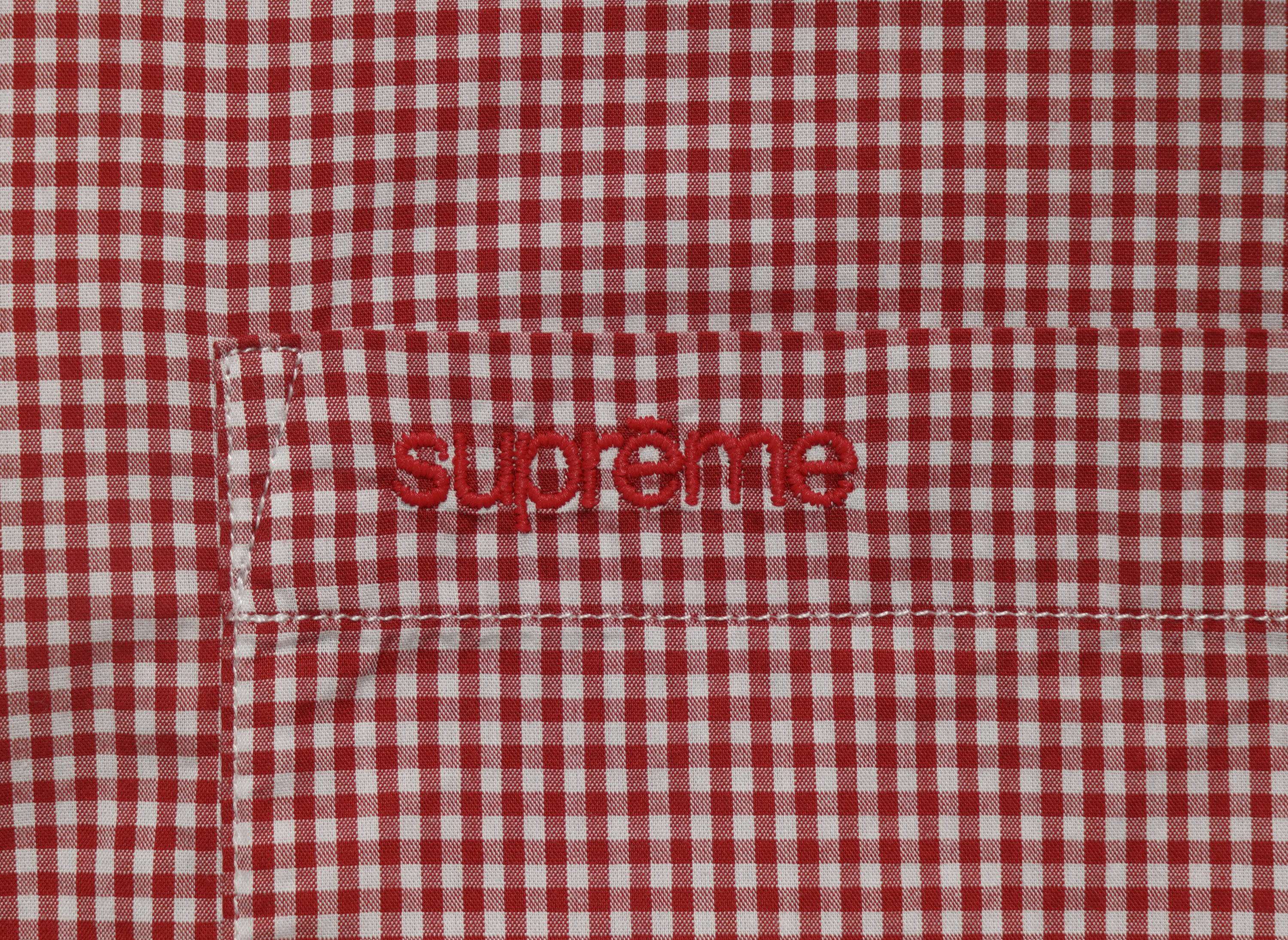 Supreme Gingham S/S Shirt 