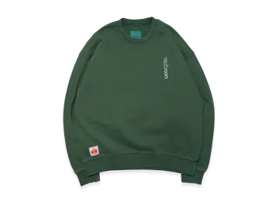 VAULTROOM Vertical Logo Dyed Crewneck "Green"