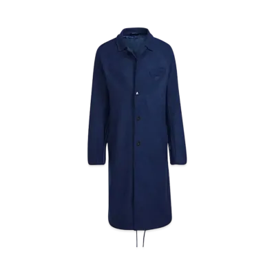 ADIDAS BLUE VERSION WOOL COAT "Dark Blue"