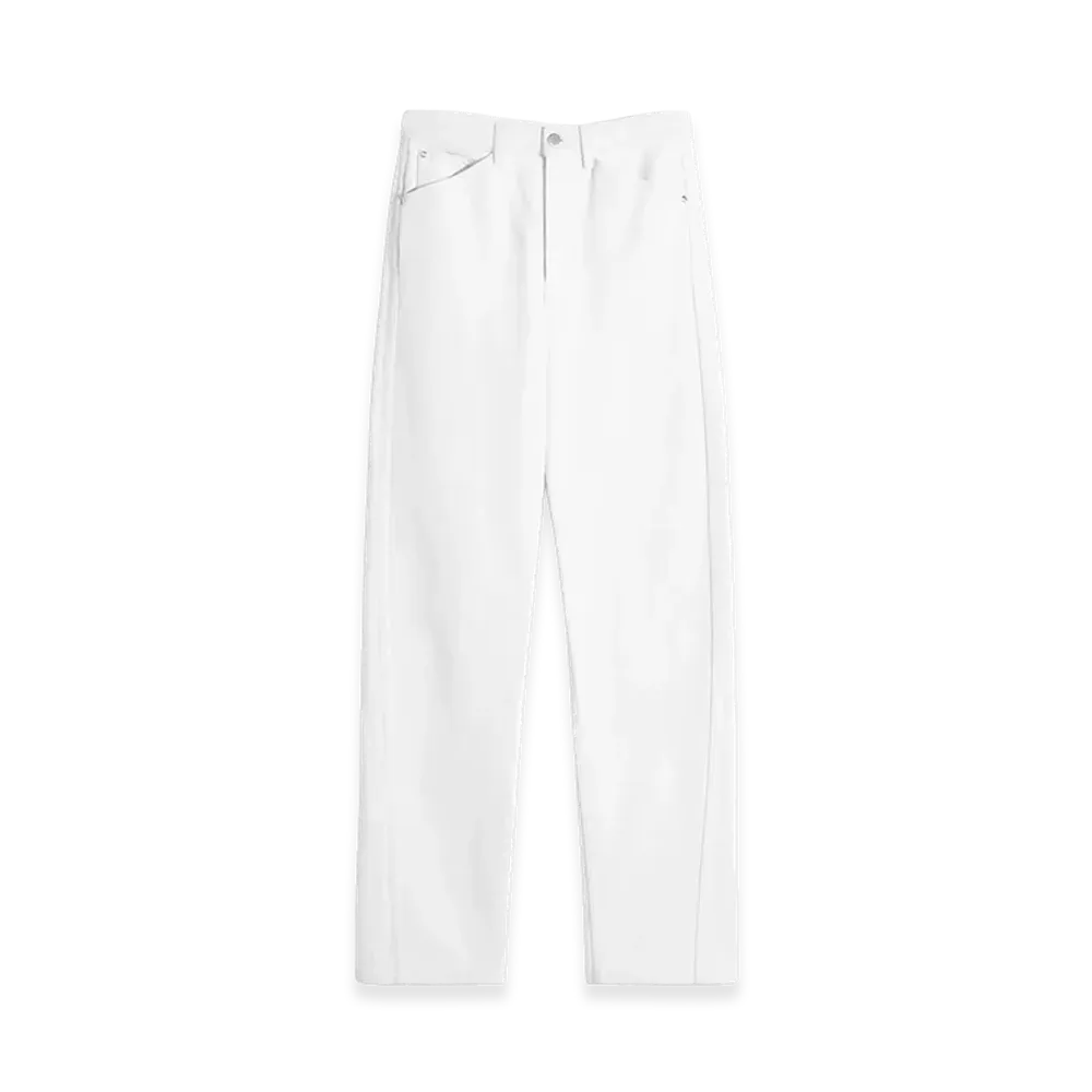LEMAIRE Women's Twisted 5-Pocket Denim Pants "Milk Bleached"