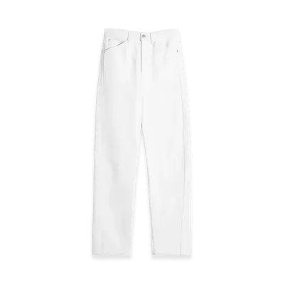 LEMAIRE Women's Twisted 5-Pocket Denim Pants "Milk Bleached"