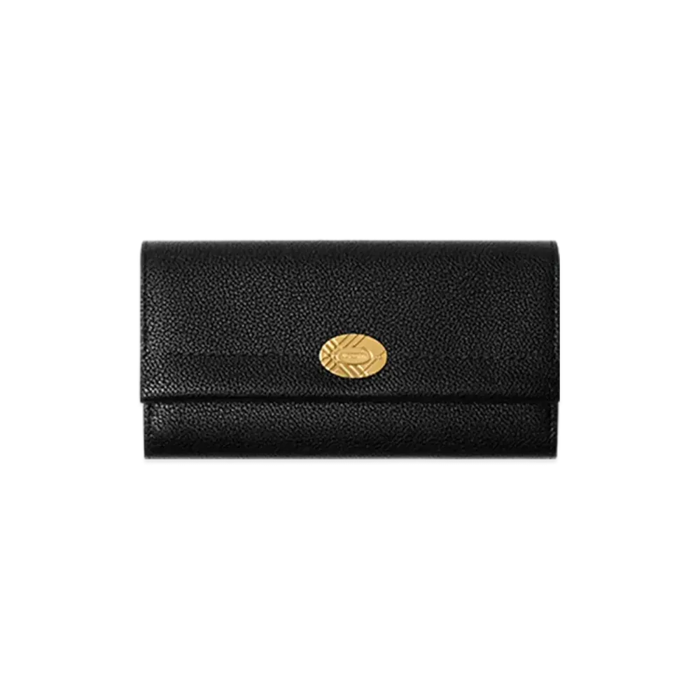 Burberry Cotswolds Continental Wallet "Black"