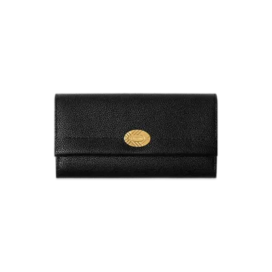 Burberry Cotswolds Continental Wallet "Black"