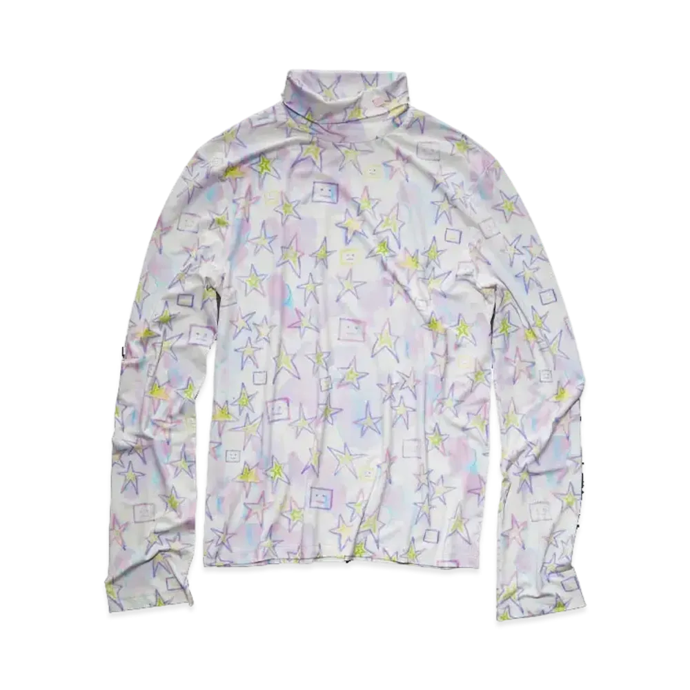 Acne Studios Printed Tops "Pale Pink/Multi"