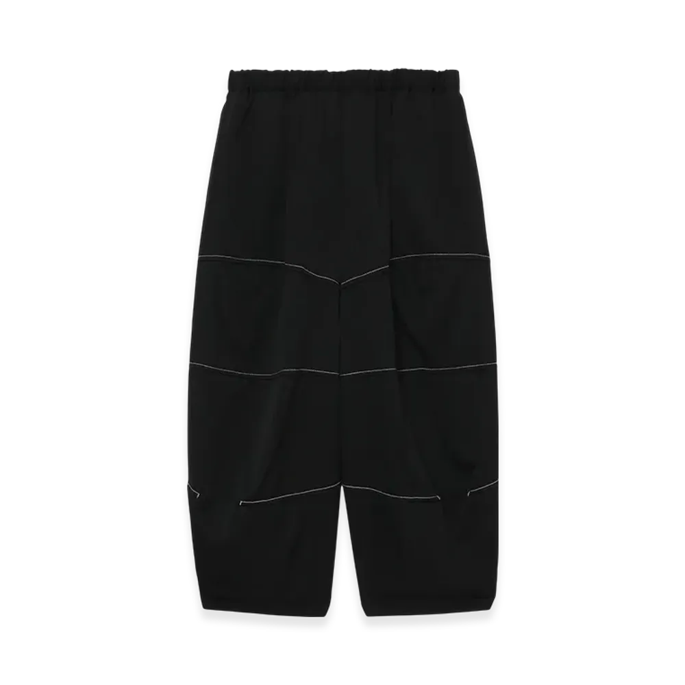 BLACK COMME des GARCONS Cropped Tapered Pants "Black"