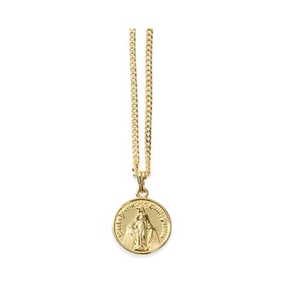 WACKO MARIA Coin Necklace "Gold"
