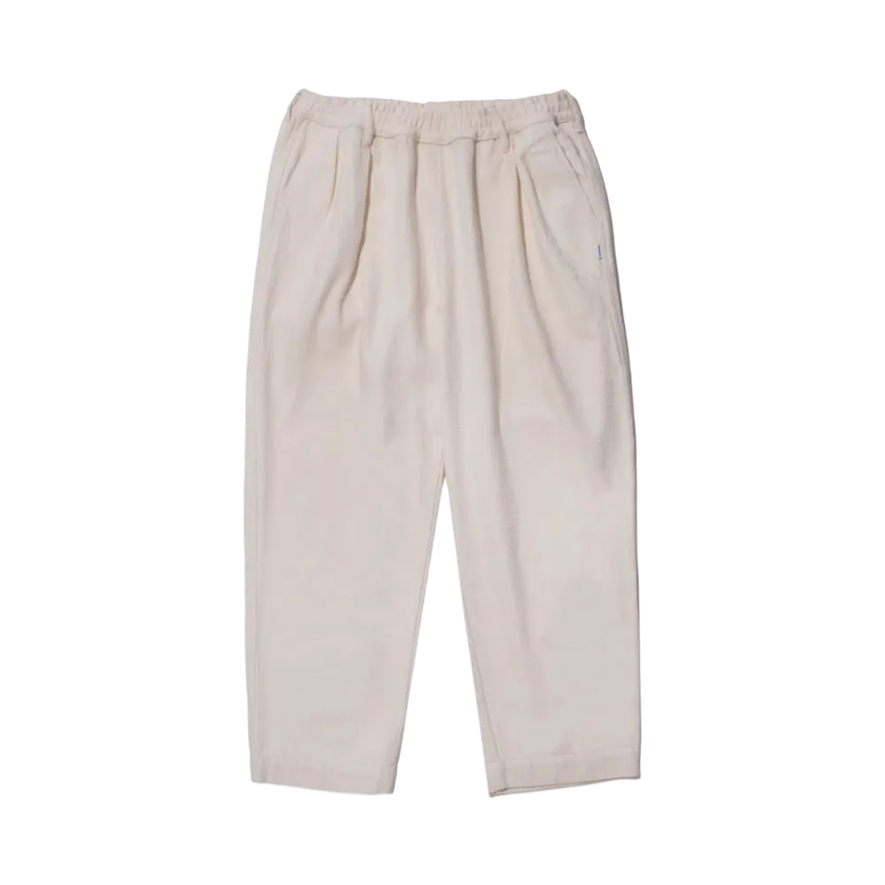 KEBOZ Soft Denim Easy Pants "Off White"