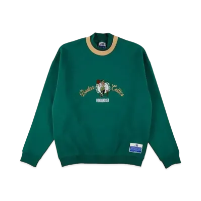 WIND AND SEA x NBA Double Neck Sweat Shirt "Boston Celtics"