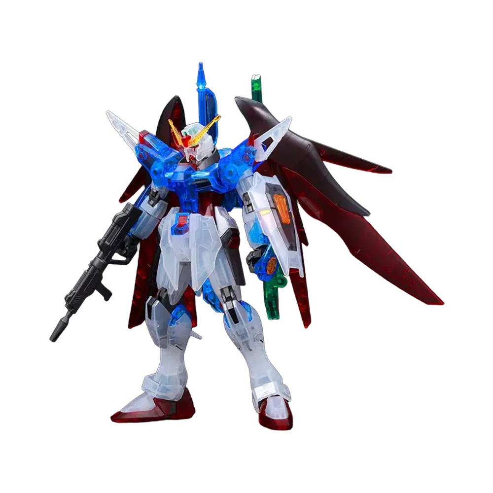 BANDAI "HIGH GRADE" -MOBILE SUIT GUNDAM SEED DESTINY- HG 1/144 Destiny Gundam [Clear Color]