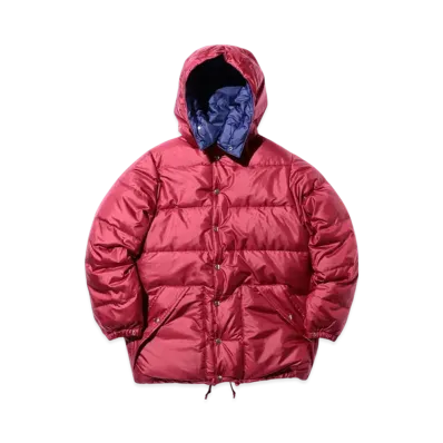 BEAMS Expedition Down Parka II "Raspberry"