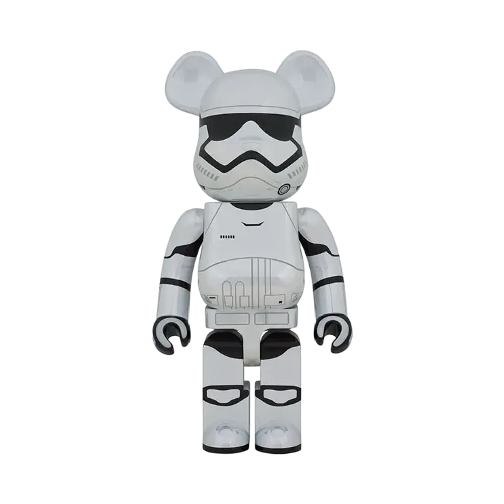 Bearbrick  FIRST ORDER STORMTROOPER(TM) (The Force Awakens Ver.) CHROME Ver.1000%