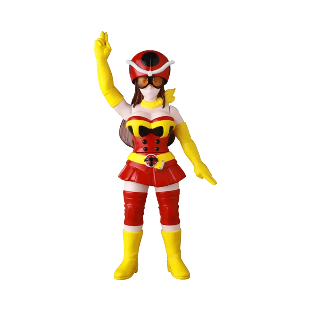 MEDICOM TOY "Toei Retro Sofvi Collection" -Tanzaburo Tojima Wants to Be a Kamen Rider- Yuriko Okada (Denpa Ningen Tackle Ver.)