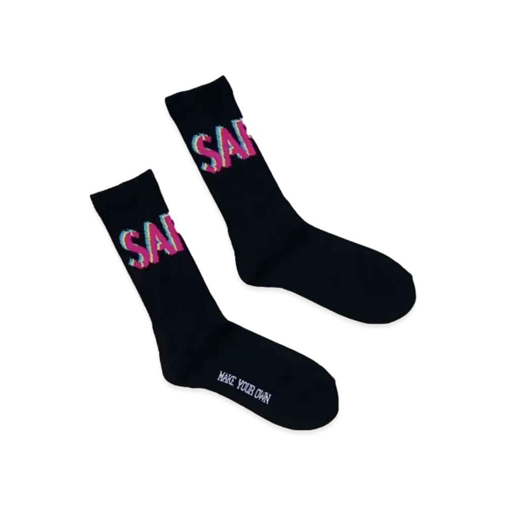 SAPEur 3Color Logo Sox "Black"