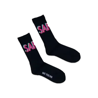 SAPEur 3Color Logo Sox "Black"