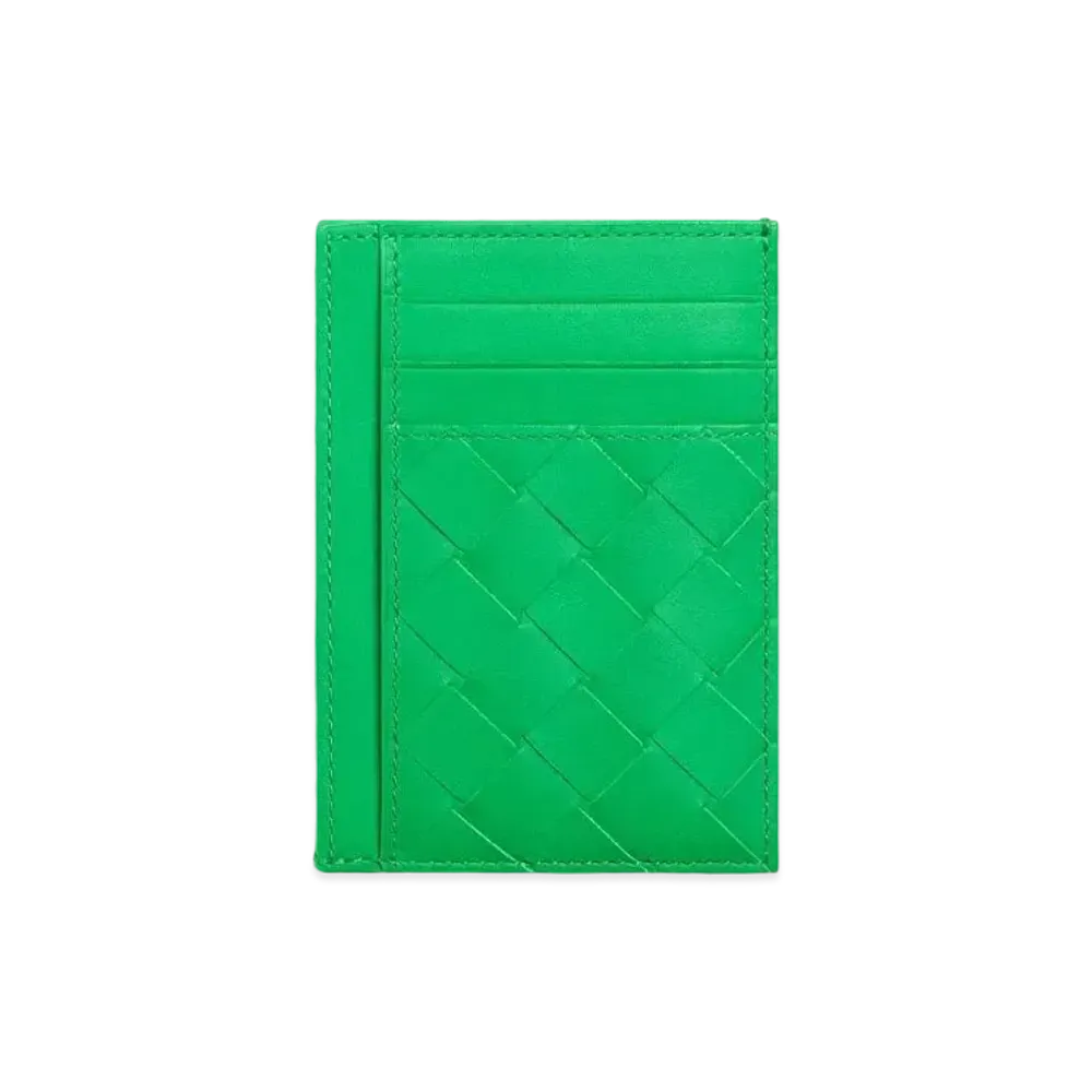 Bottega Veneta Card Case With Coin Purse "Parakeet"