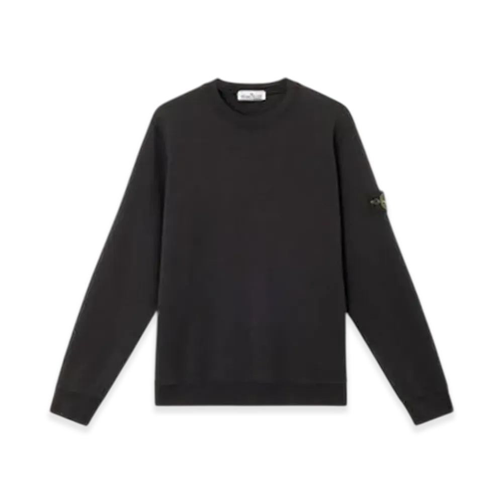 STONE ISLAND Crewneck sweatshirt "Black"