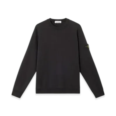 STONE ISLAND Crewneck sweatshirt "Black"
