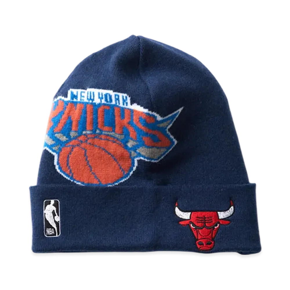 WIND AND SEA x NBA Jacquard Knit Cap "Bulls Knicks"