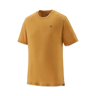 Patagonia Men's Cap Cool Merino Graphic Shirt "Gold"
