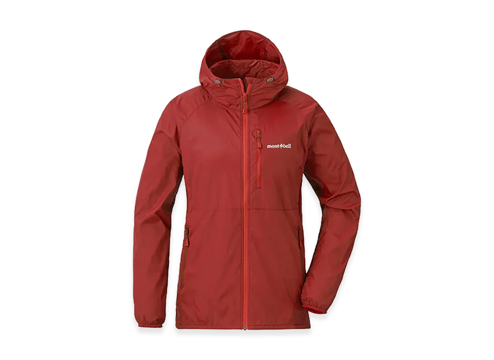 mont-bell Women's US Wind Blast Parka "Red"