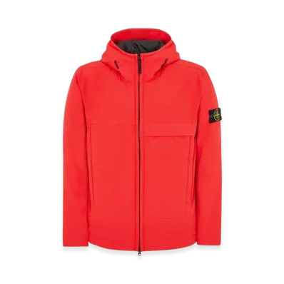 Stone Island 40527 Soft Shell-R E.DYE Pure Insulation Technology Primaloft Jacket - 22FW "Red"