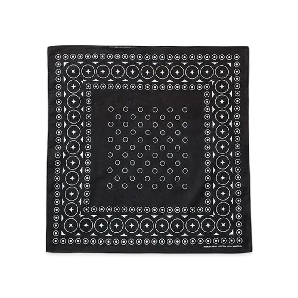 MINEDENIM Compass Bandana "Black"