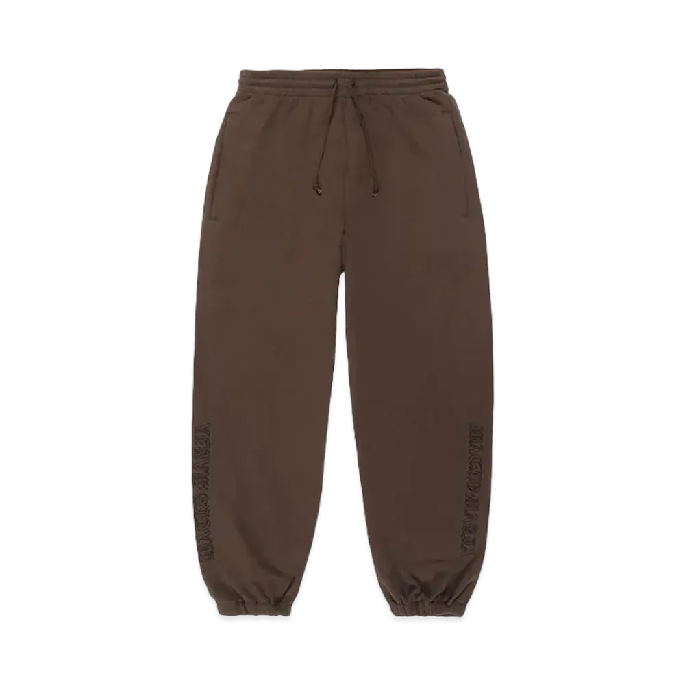 WACKO MARIA Middle Weight Sweat Pants "Brown"
