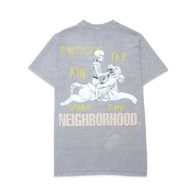 NEIGHBORHOOD Travis Scott Cactus Jack Carousel T-shirt "Grey"