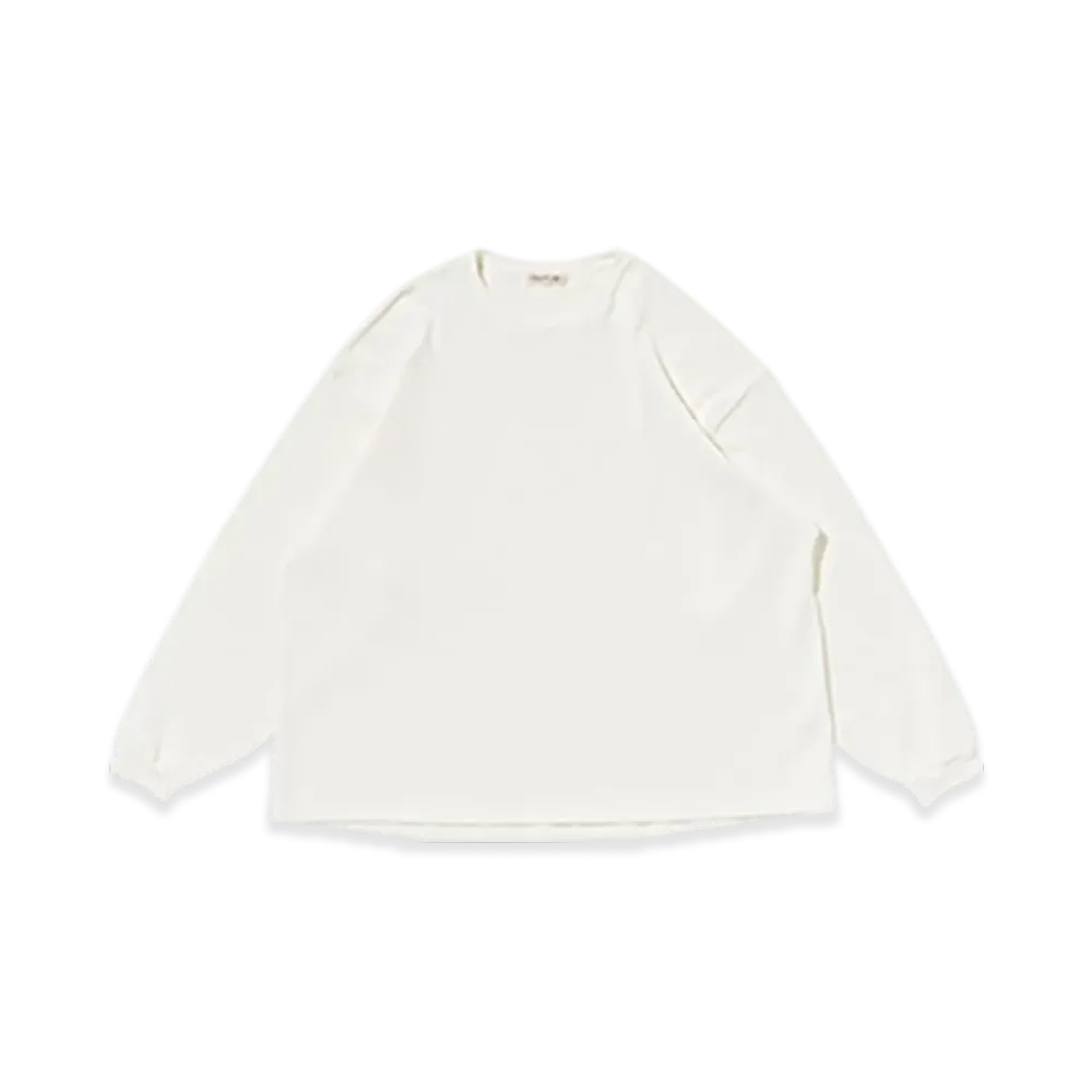 POLYPLOID Oversize Longsleeve C "White"