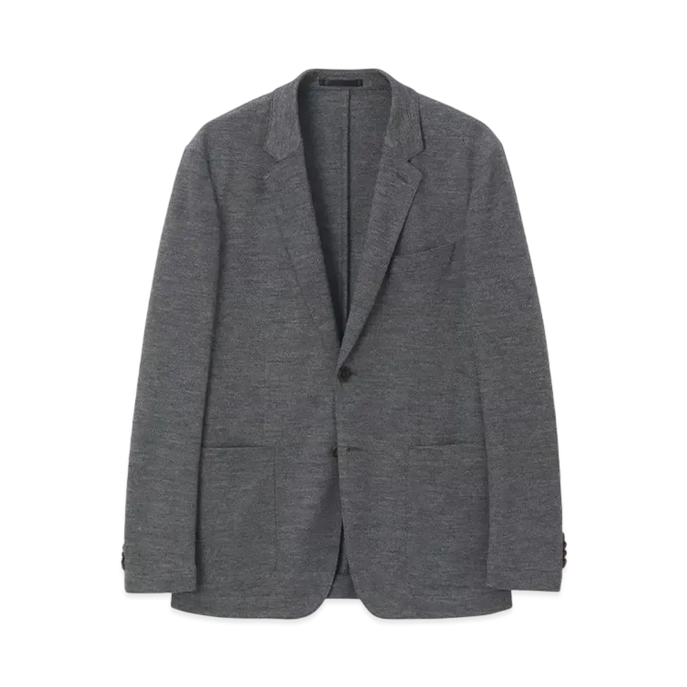 Paul Smith Ramie Single 2B Jacket "Gray"
