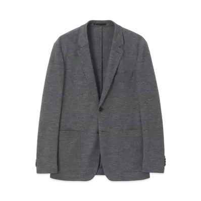 Paul Smith Ramie Single 2B Jacket "Gray"