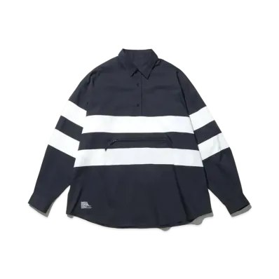 Freshservice Stretch Weather Deck Anorak Shirt "Navy"