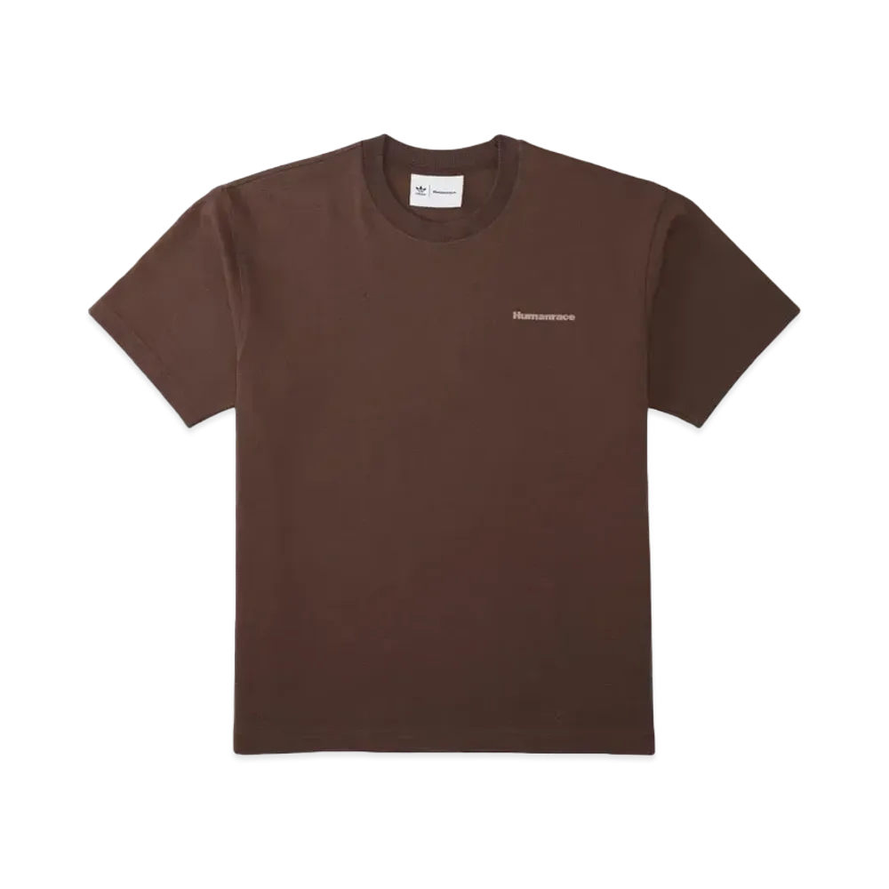 ADIDAS PHARRELL WILLIAMS BASIC T-SHIRT (GENDER NEUTRAL) "Brown"