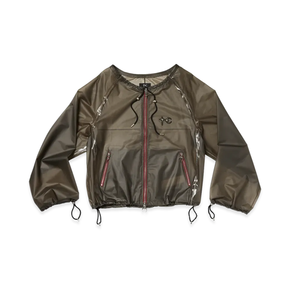 THUG CLUB Seam Sealed Taped Line Jacket "Smoke Black"