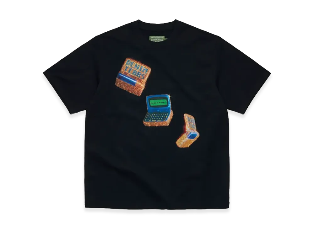 DENIM TEARS Pager Tee "Black"