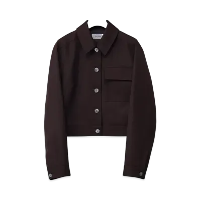 Ernie Palo Wool Short Blouson (Femme) "Brown"