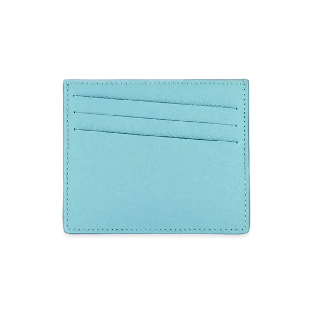 Maison Margiela Four Stitch Card Holder "Aqua"