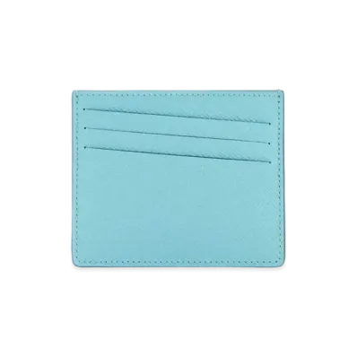 Maison Margiela Four Stitch Card Holder "Aqua"