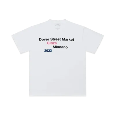 MIN-NANO x Dover Street Market Ginza Smile Tee 2 "White"