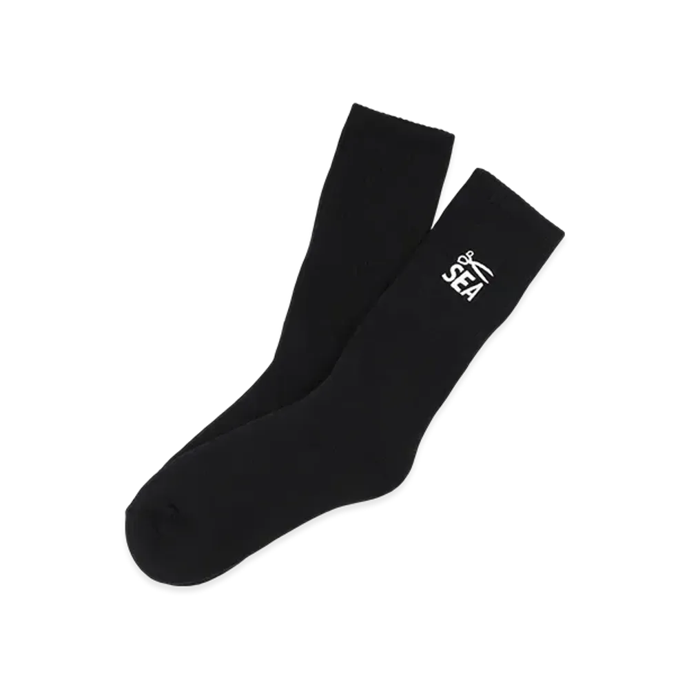WIND AND SEA x DENHAM Dye Sox "Black"