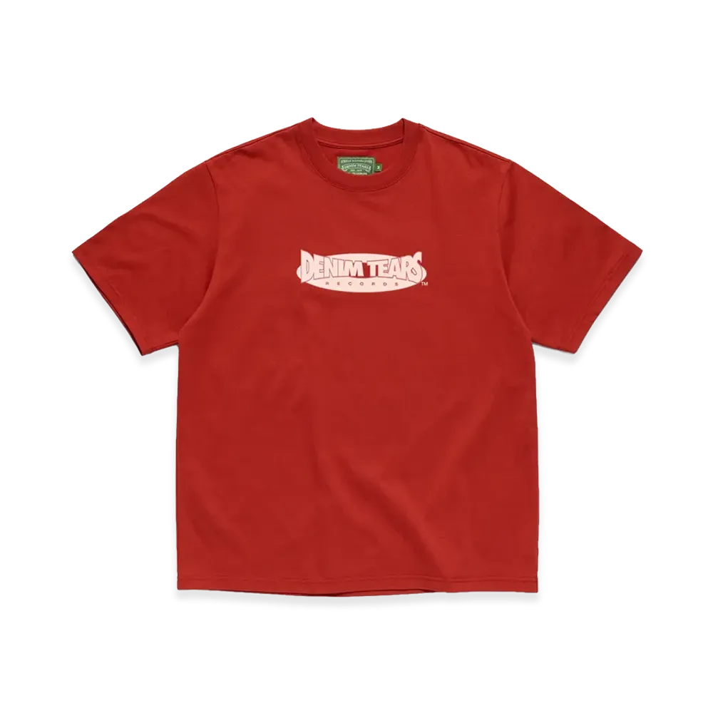 DENIM TEARS Panther DJ Tee "Red"