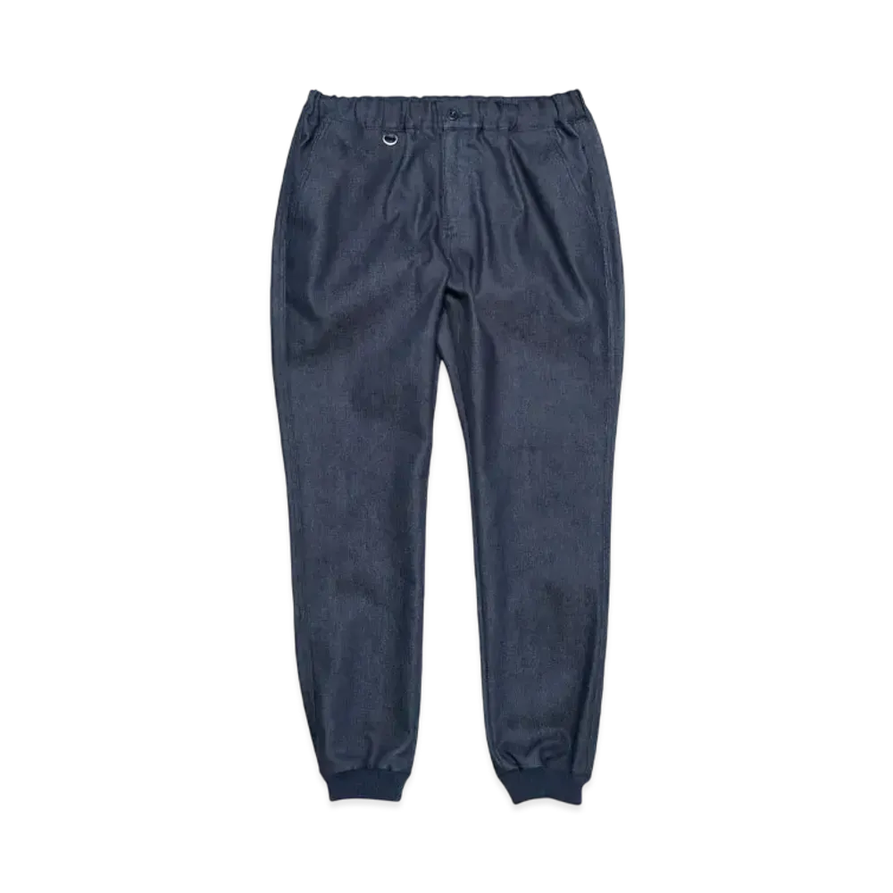SOPHNET. Stretch Denim Slim Fit Ribbed Pants "Indigo"